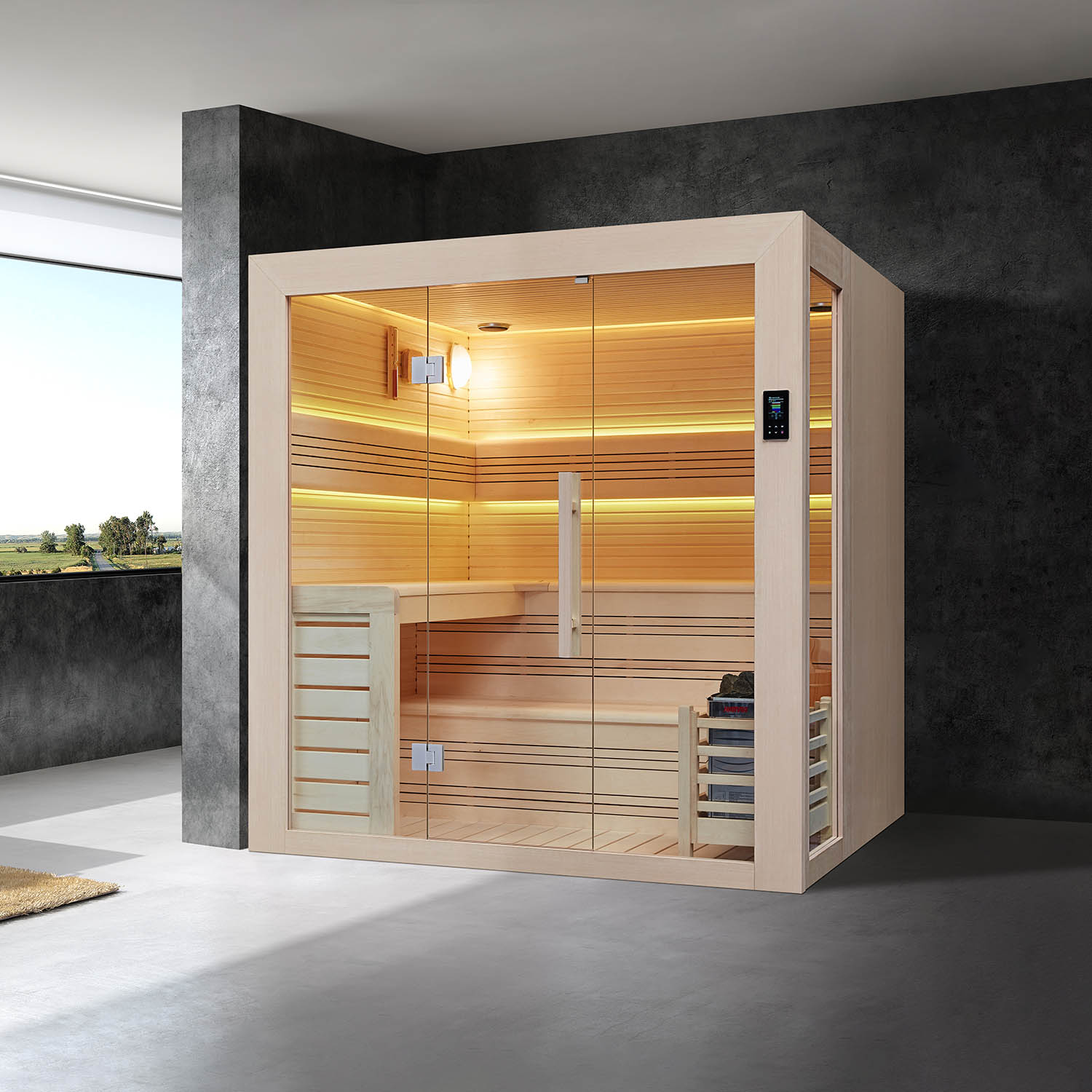 customize sauna room