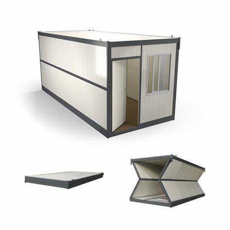 Foldable 20ft Prefabricated Modular Prefab Portable Home Building Folding Container House