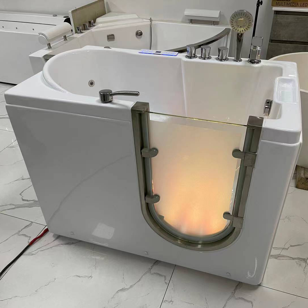 Walk in tub for seniors and handicapped