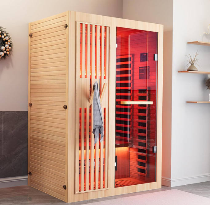 2 person infrared sauna will grill